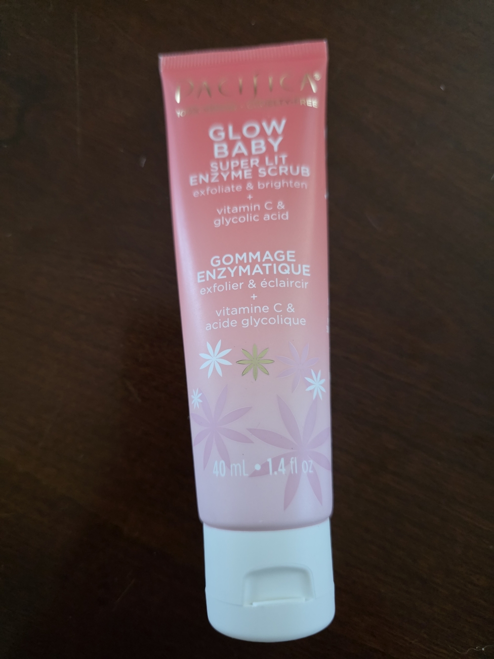 Pacifica Glow Baby Super Lit Enzyme Scrub — Pink